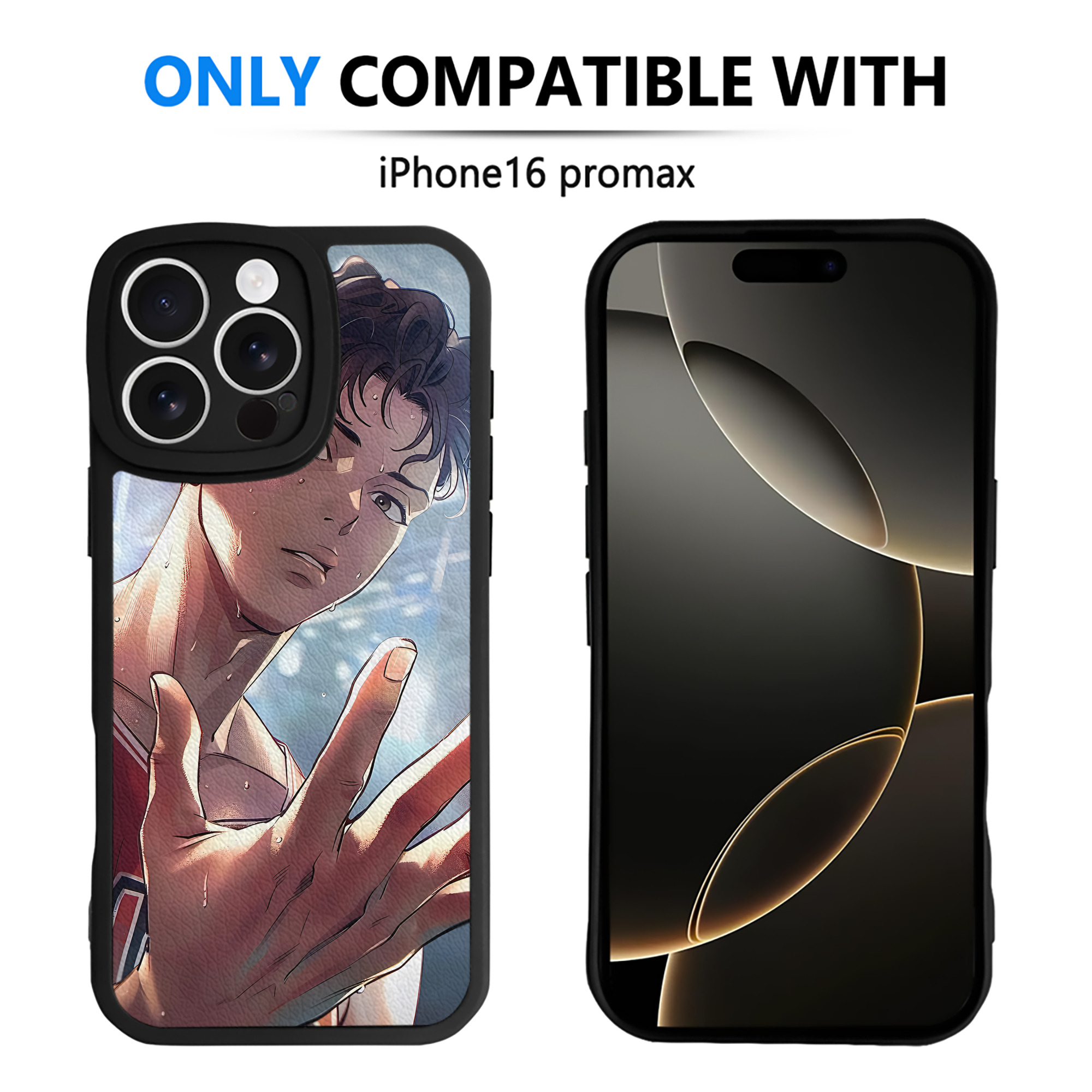 （画像用） SLAM DUNK／スラムダンク 【iPhone 16シリーズ対応】シリコンスマホケース（レザー調） 材質：シリコン